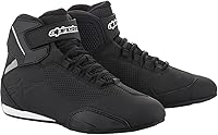 Vista 6 de Botas de moto Alpinestars para hombre Sektor con ventilación para calle, Negro/Gris/Rojo, 10.5