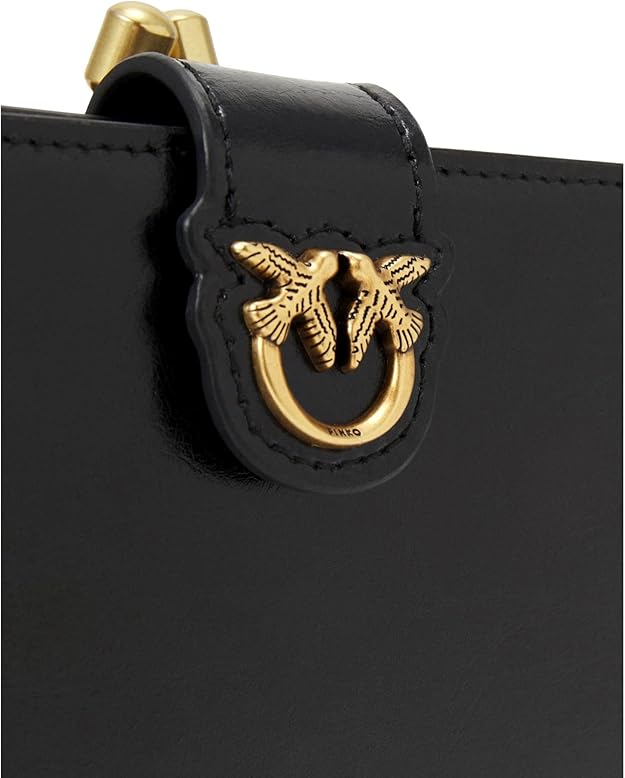 PINKO 104764A2FXC36 関税送料込 Pinko Women's Love One Mini Dc Vitello Seta Stampa Cuori Bag