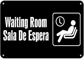 Waiting Room Sala De Espera Feature Department Vinyl Sticker Decal 8"