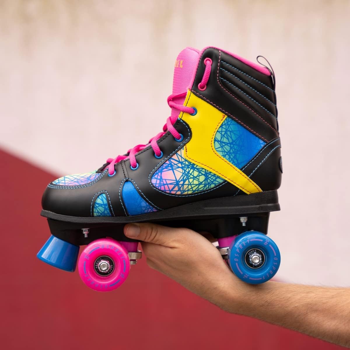 Osprey High Top Quad Skates - Fly Knit Roller Skates