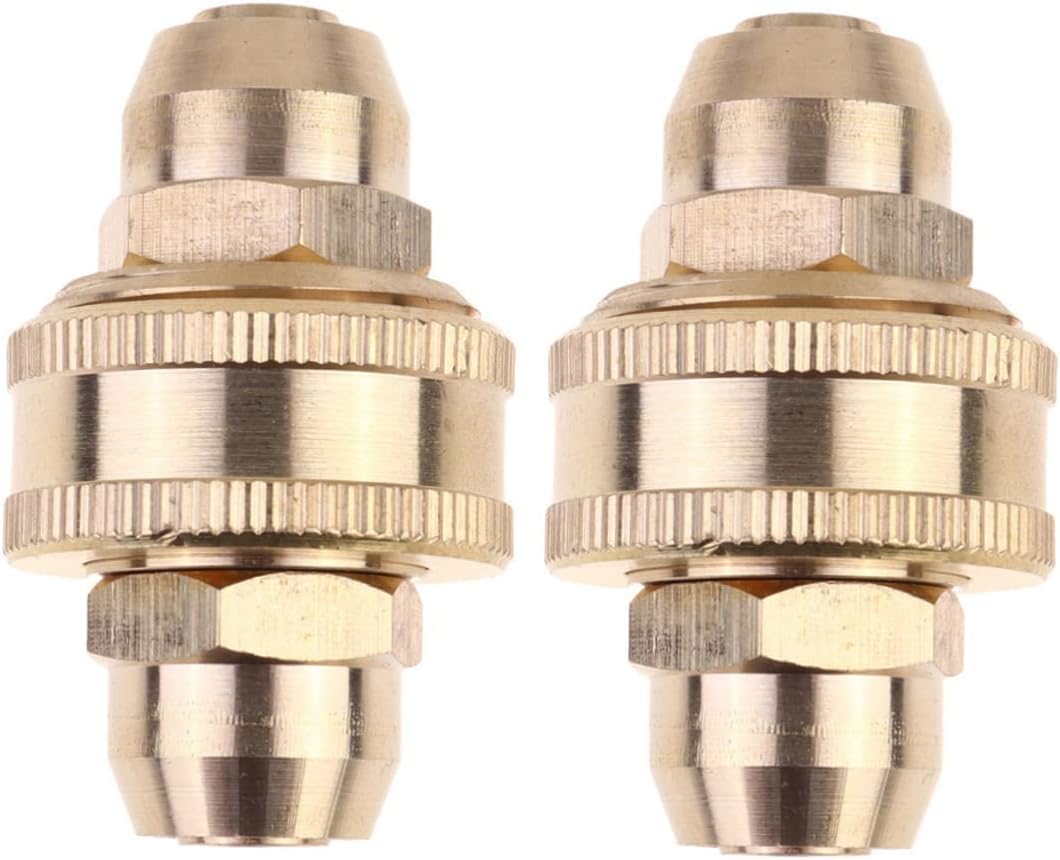 Raccords de tuyau d'arrosage ， 2 pièces tuyau d'extérieur tuyau d'évier connecteur de tuyau d'eau connecteur de tuyau mâle adaptateur de tuyau d'arrosage connecteur de tuyau femelle robinet d'arrosage