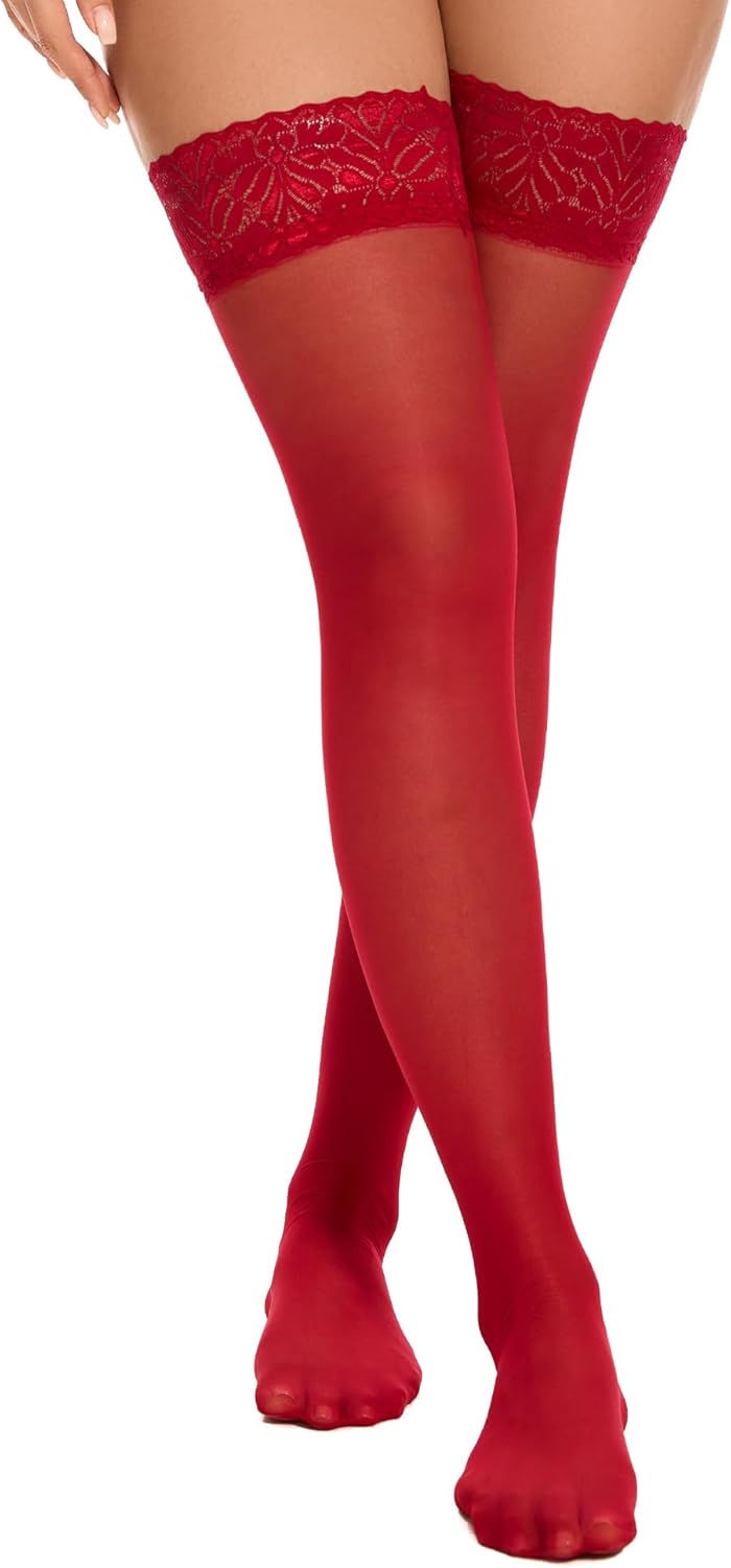 Lidogirl Thigh High Stocking Hosiery Sheer Pantyhose - Image 3