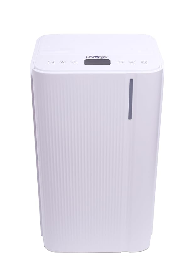 ADVANCE Electric Home Dehumidifier with Air Purifier Machine for Home, Office Covers: 300 sq. ft. I Drain 12L/day