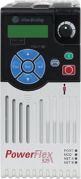25B-D1P4N104 Power Flex 525 AC Drive, 0.4KW 0.5Hp VFD 25BD1P4N104, for A Year