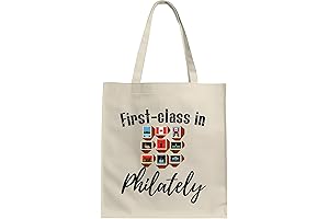 Natural White Postales Art Tote Bag: A Collector's Delight!