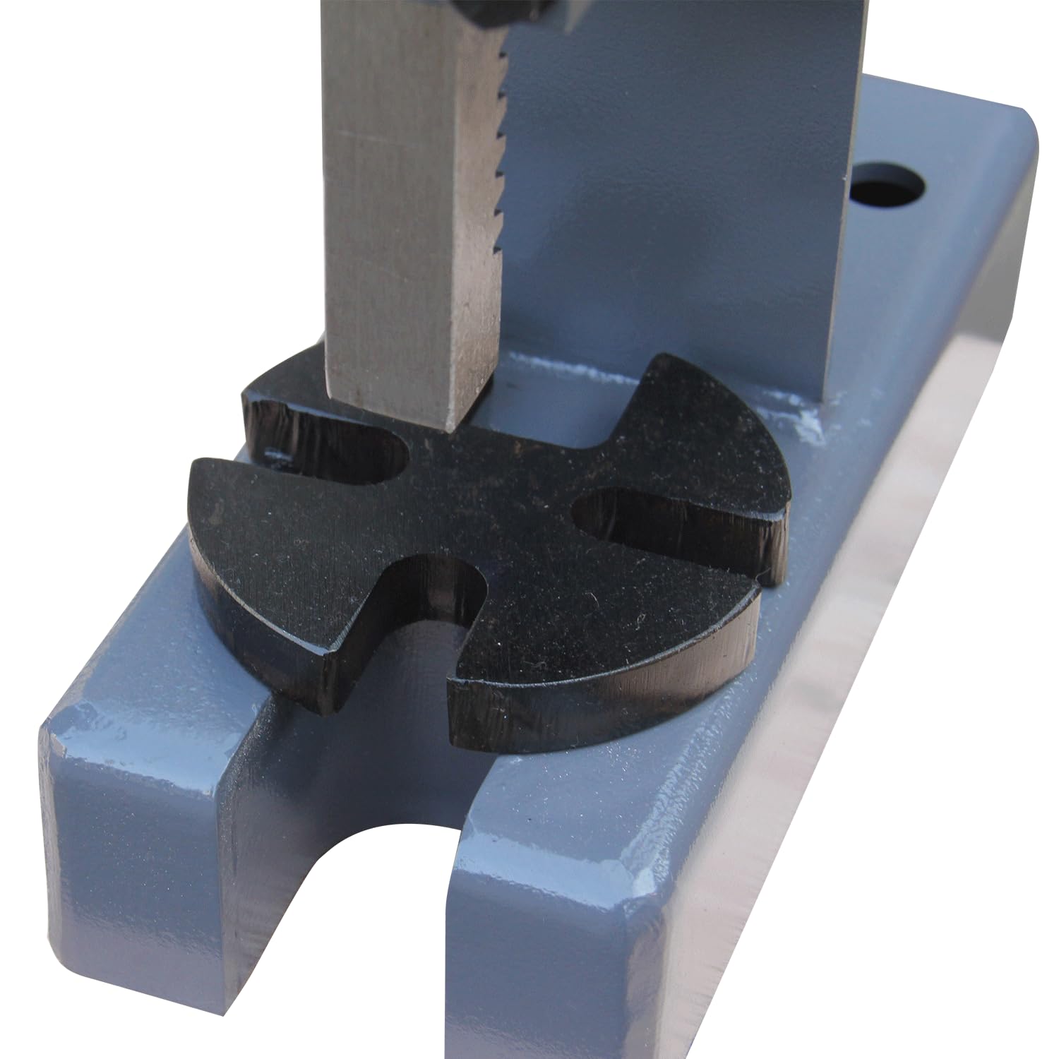 Spremiatrici, pressa per rack da 0,5 tonnellate, pressa a vite alta 80 mm, pressa manuale da scrivania per rivettare fori di punzonatura, piastra di base regolabile in 4 posizioni