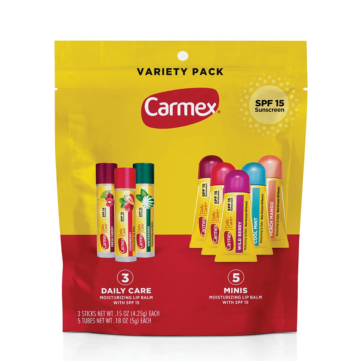 Carmex Daily Care and Daily Care Minis Moisturizing Lip