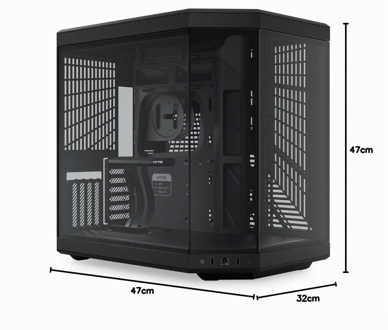 Hyte Y70 Midi Tower Nero (hyte Y70 Dual Chamber MiD-Tower Atx Case - Black)