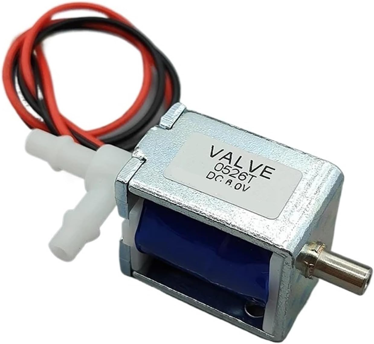 DC 6V 12V 24V 2-Position 3-Way Micro Mini Electric Solenoid Valve Air Gas Flow Control Valve Discouraged Exhaust Pump Valve(DC 12.0V)