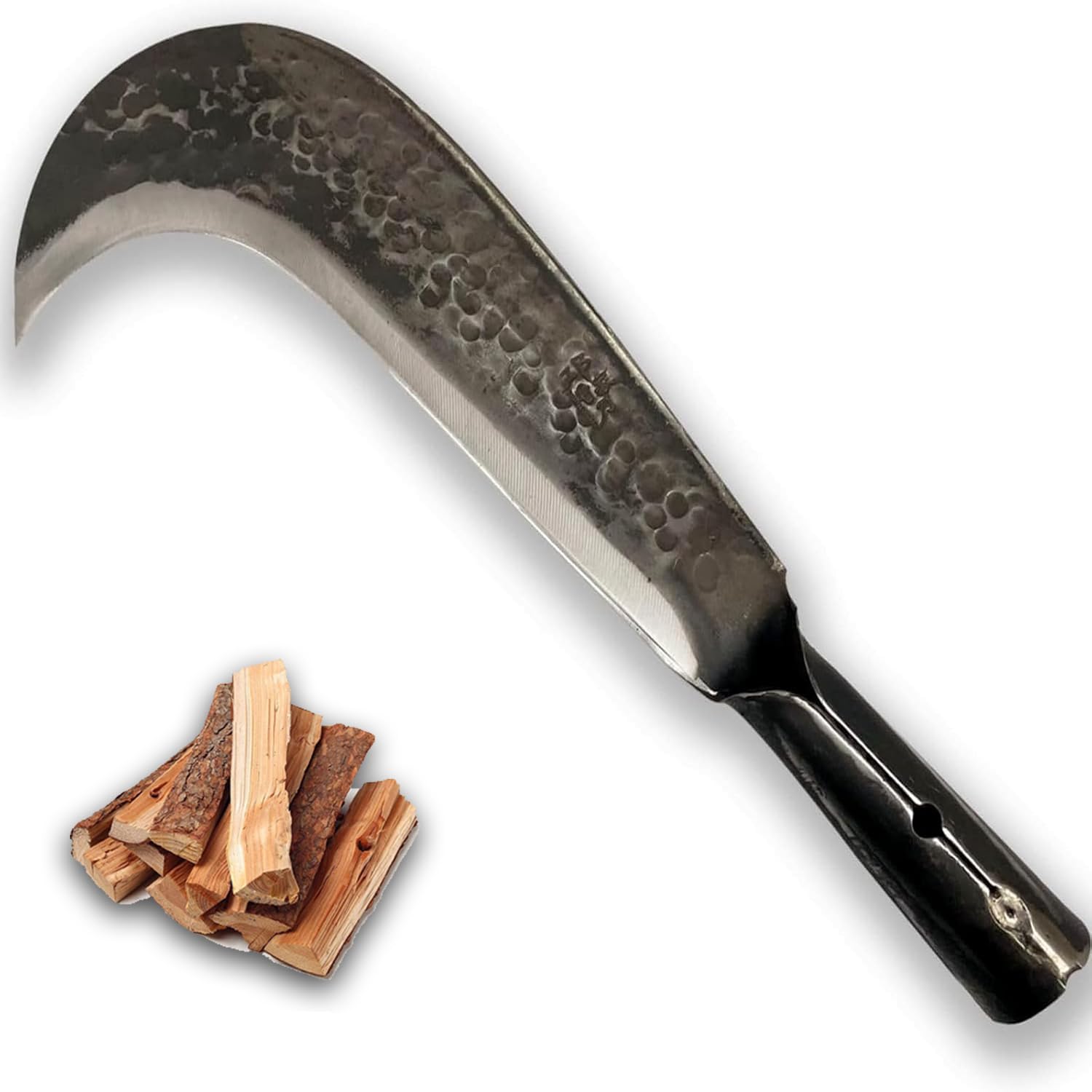 Sponsored Ad - Machete Billhook Sickle Knife for Yard Work Machete for Cutting Trees Machetes Sickle Heavy Duty Machete for clearing Brush Garden Tools AxeConstruction Blade Outdoor……