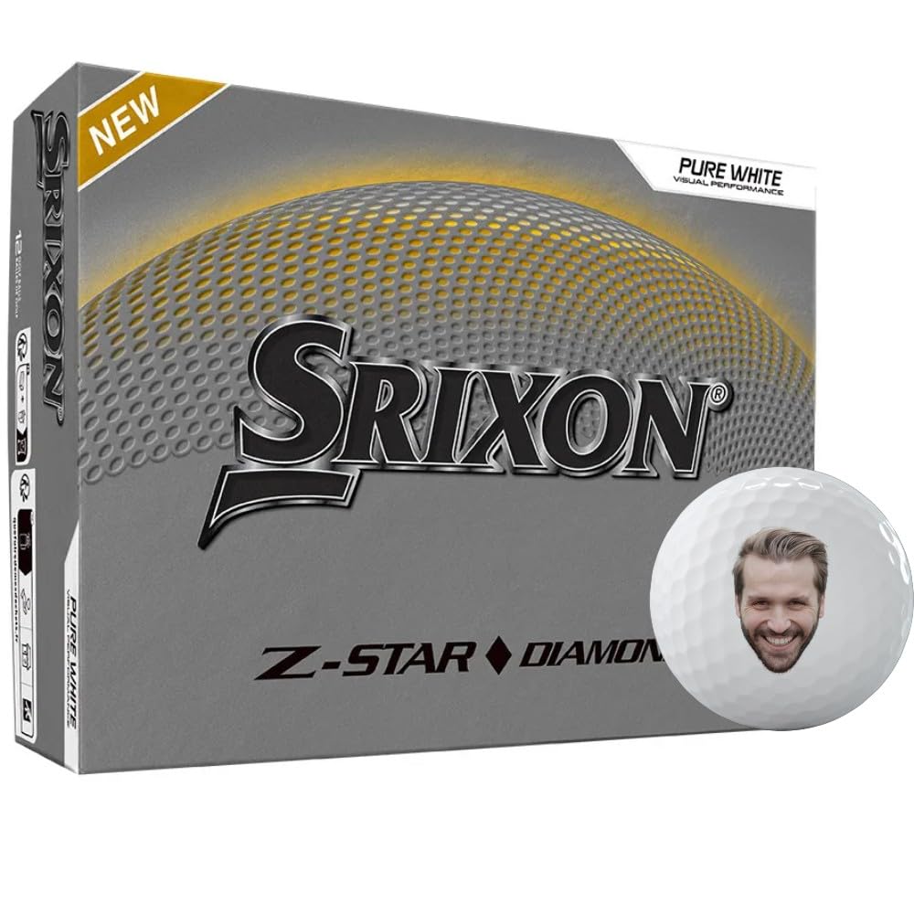 Srixon Z-Star Diamond 3 Photo Golf Balls - 2025 Model