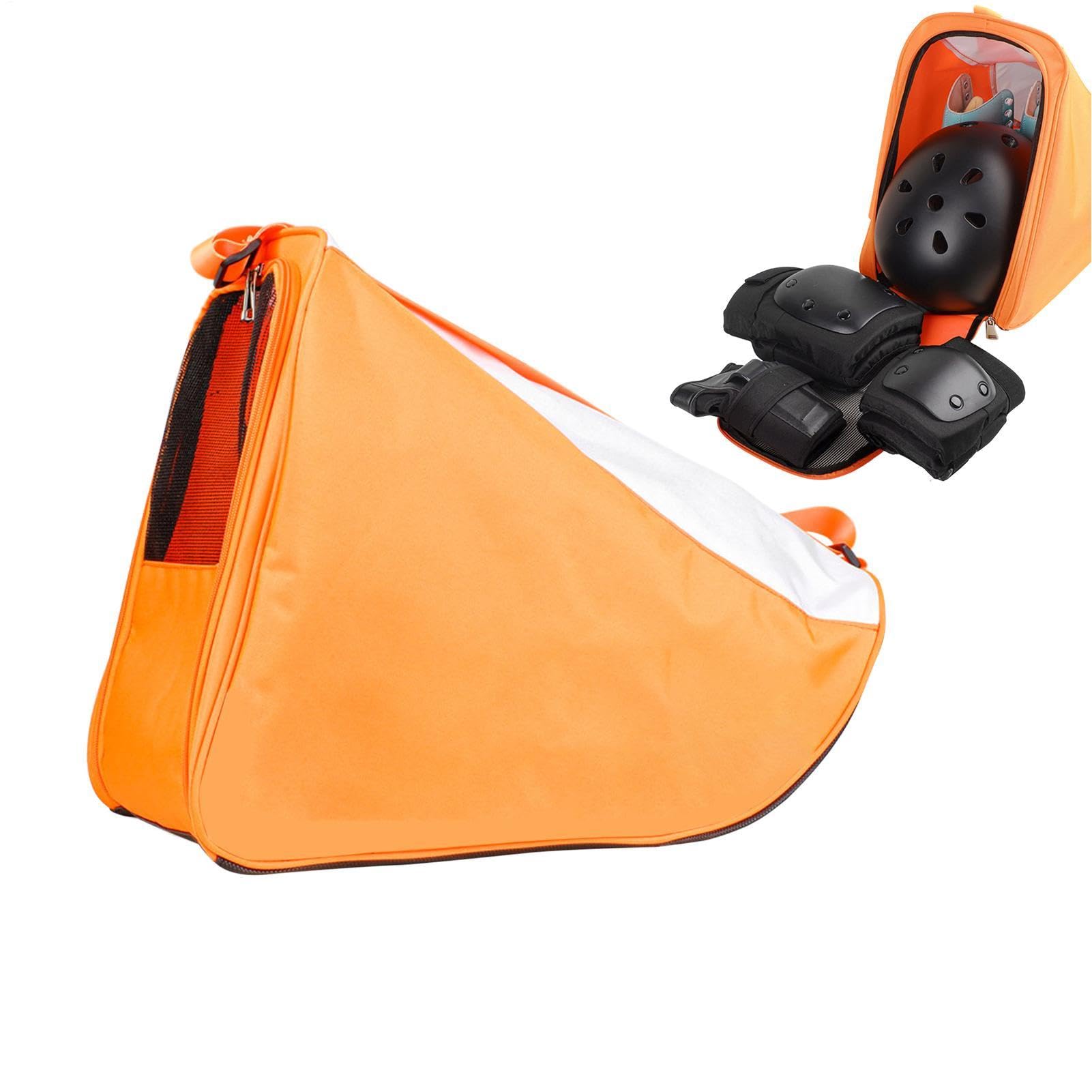 Borsa da skate Borsa portaoggetti per attrezzatura sportiva | Borsa regolabile per pattini Per adulti, bambini, principianti, all'aperto, palestra, viaggio, fitness, roller, ice, figure
