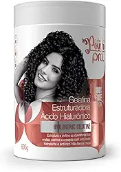Gelatina Estruturadora Ácido Hialurônico Soul Power PRO - Estrutura e Define as Curvaturas - 800g
