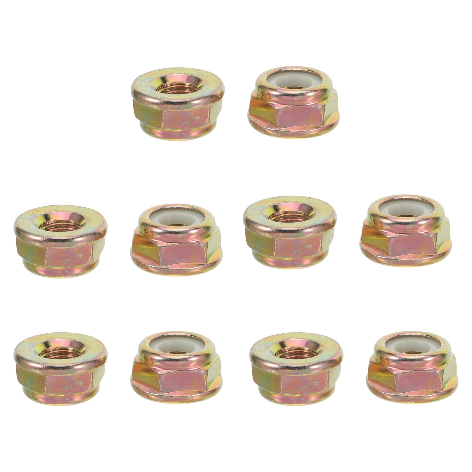 Tuercas para cuchilla M10 con rosca izquierda hexagonal accesorios de recambio para podadoras