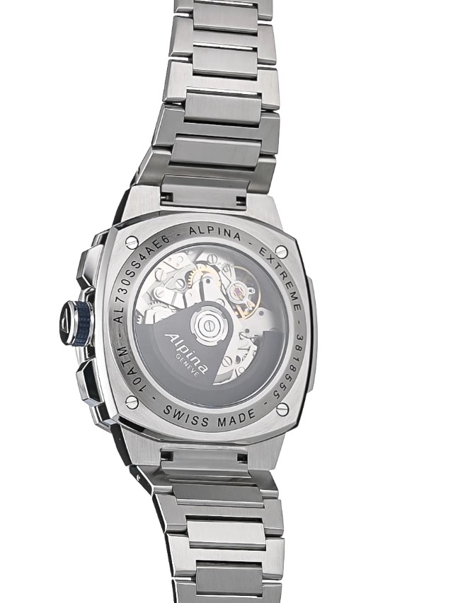 Amazon.com: Alpina Mens Alpiner Automatic Chronograph Silver