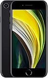 Apple iPhone SE 2020 (64GB, 3GB) 4.7" Retina IPS LCD, A13 Bionic, IP67 Water Resistant, Black - Fully Unlocked A2275 (Renewed)