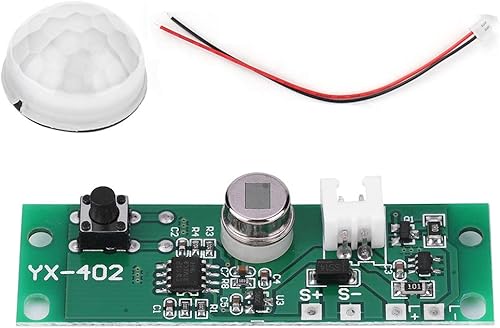 Controlador solar de 3.7v, controlador de carga de panel solar ajustable, placa de circuito de lámpara solar con sonda de detección de cuerpo humano