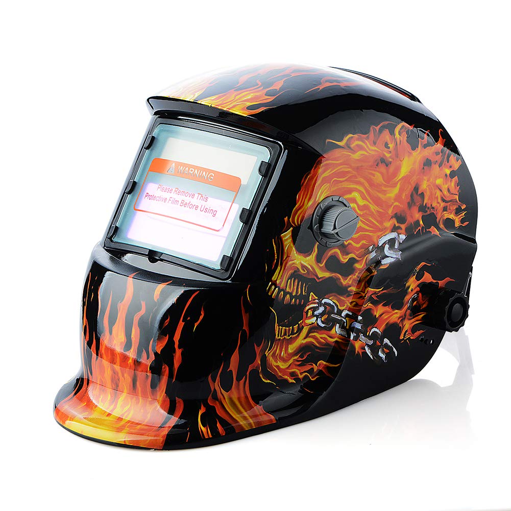 Careta Soldar, Mascara Soldar Máscara de soldadura Mascarilla solar de soldadura Automática Automática Solar Auto Darking Ajustable Mascarilla eléctrica Máscara de soldadura Accesorio de soldadura