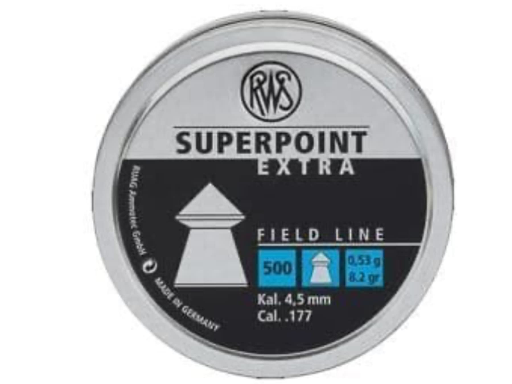 RWS Super Point Extra piombini (500 pezzi) per carabine ad aria compressa