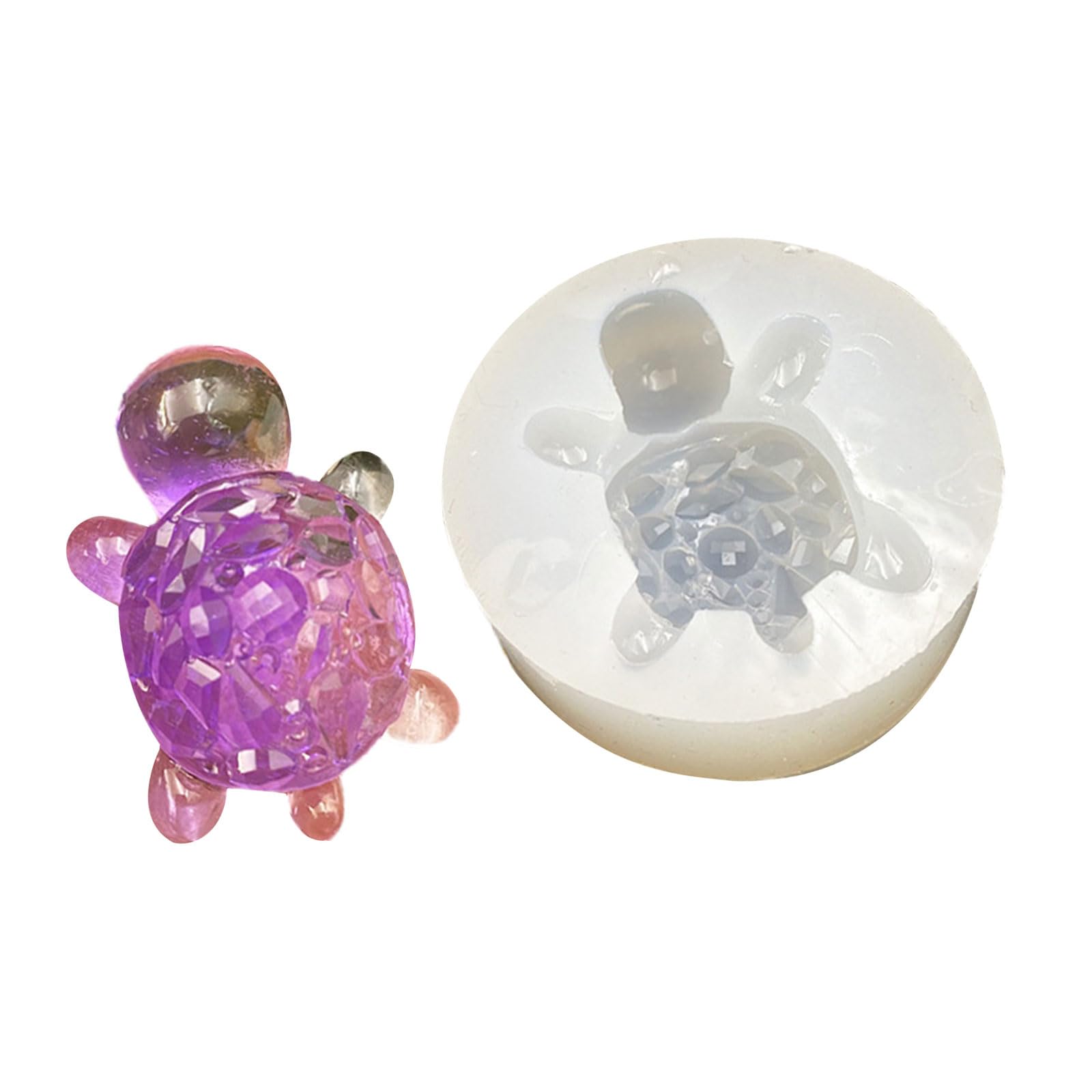 oringnat Diamonds Turtles Crafting Silicone Mold Sturdy Silicone Decoration Mold For Home Made Turtles Art Accessory