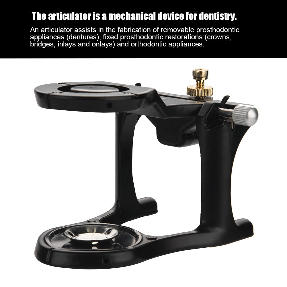 Einstellbarer Artikulator, Lab Ausrüstung Magnet Articulator Voller Mund Verkupferung Gebiss Zähne Artikulator für Zahnprothesen