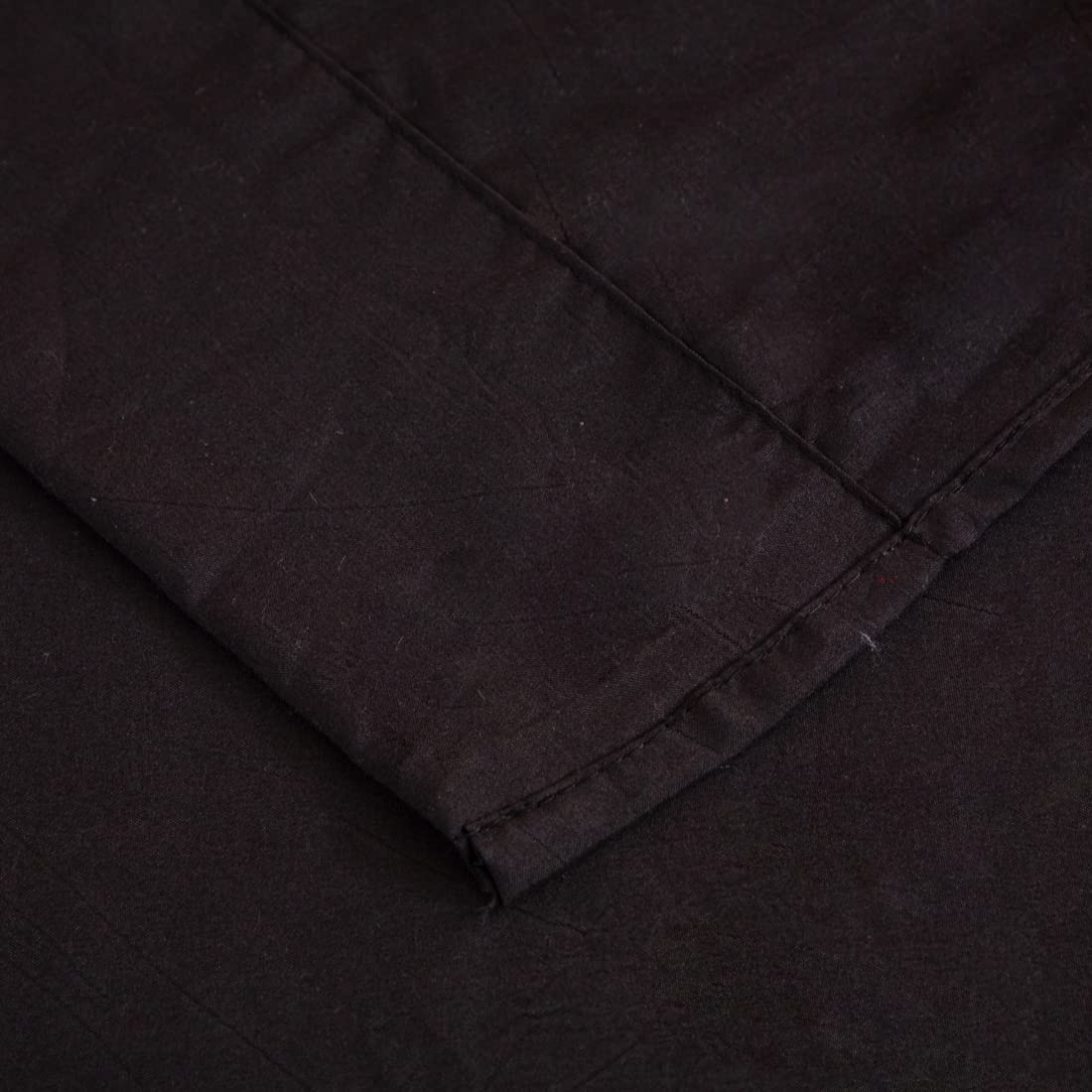 FCHJXTL Full Flat Sheet Only Extra Soft Brushed Microfiber Top Sheets, Wrinkle Free Breathable Machine Washable Easy Care (Full, Black)