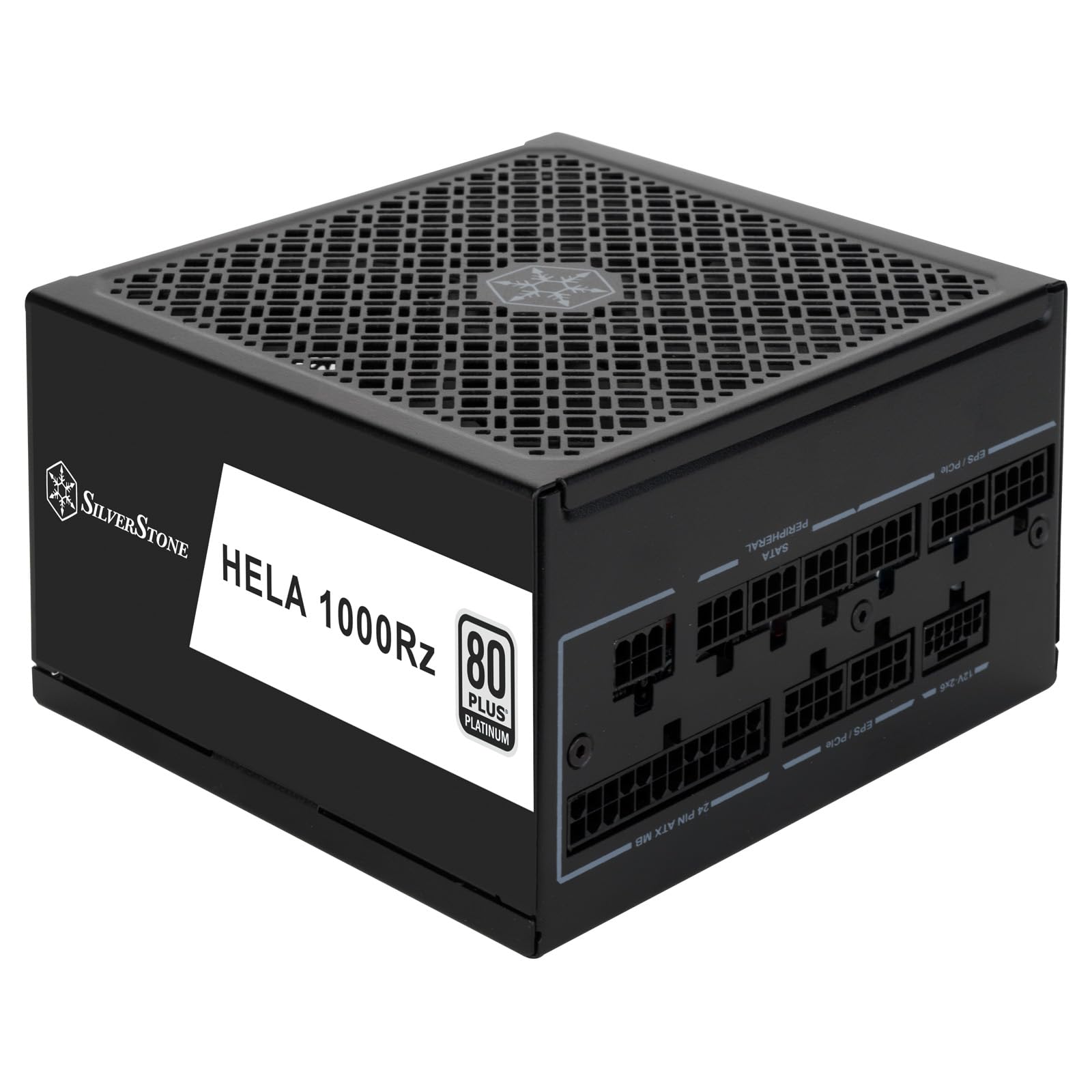 SilverStone Technology HELA 1000Rz 80 Plus Platinum 1000W ATX 3.1 & PCIe 5 Fully Modular ATX Power Supply, SST-HA1000R-PM