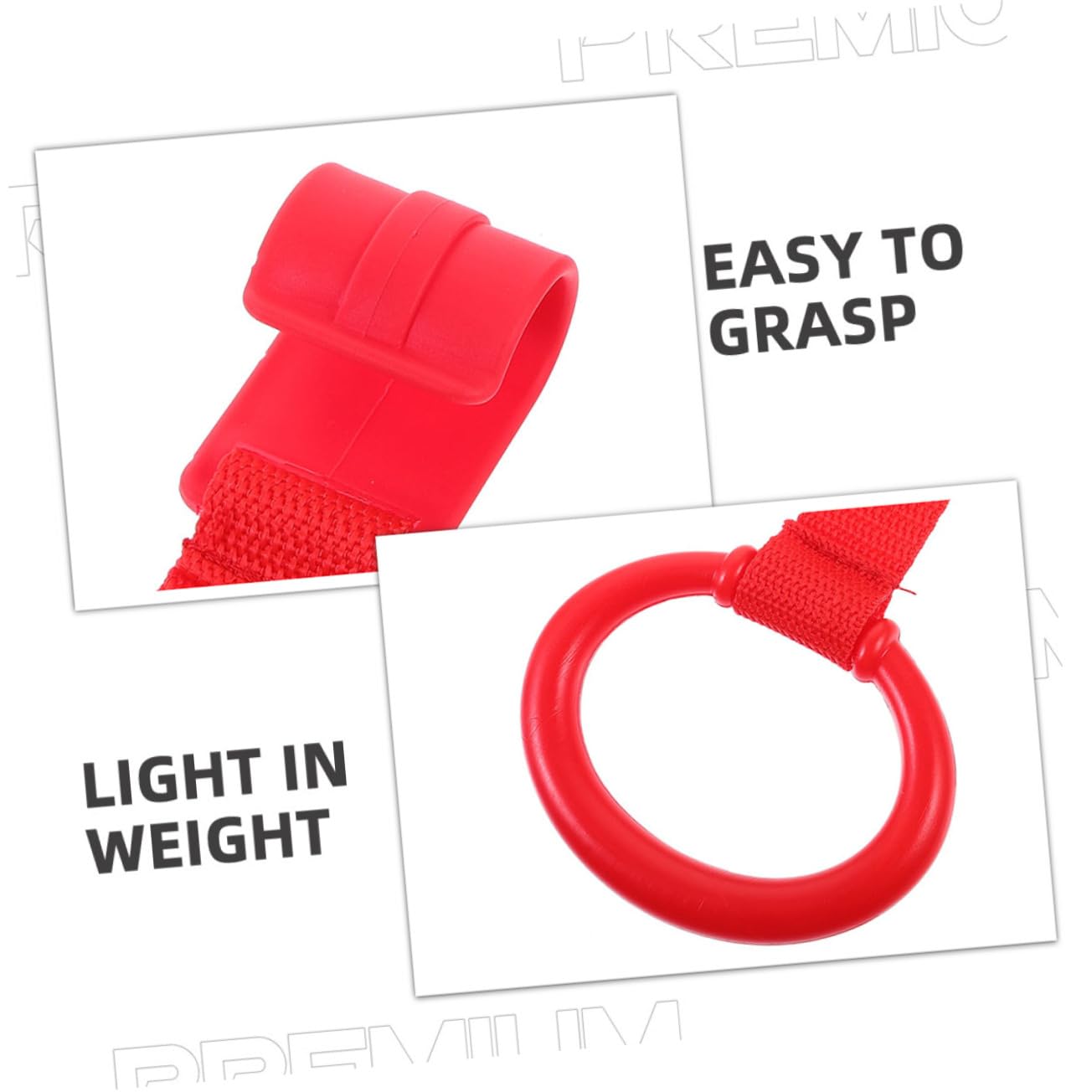 ULDIGI 6pcs Toddler Pull Tab Play Gym Rings Crib Pull Ring for Baby Learning Standing Walking