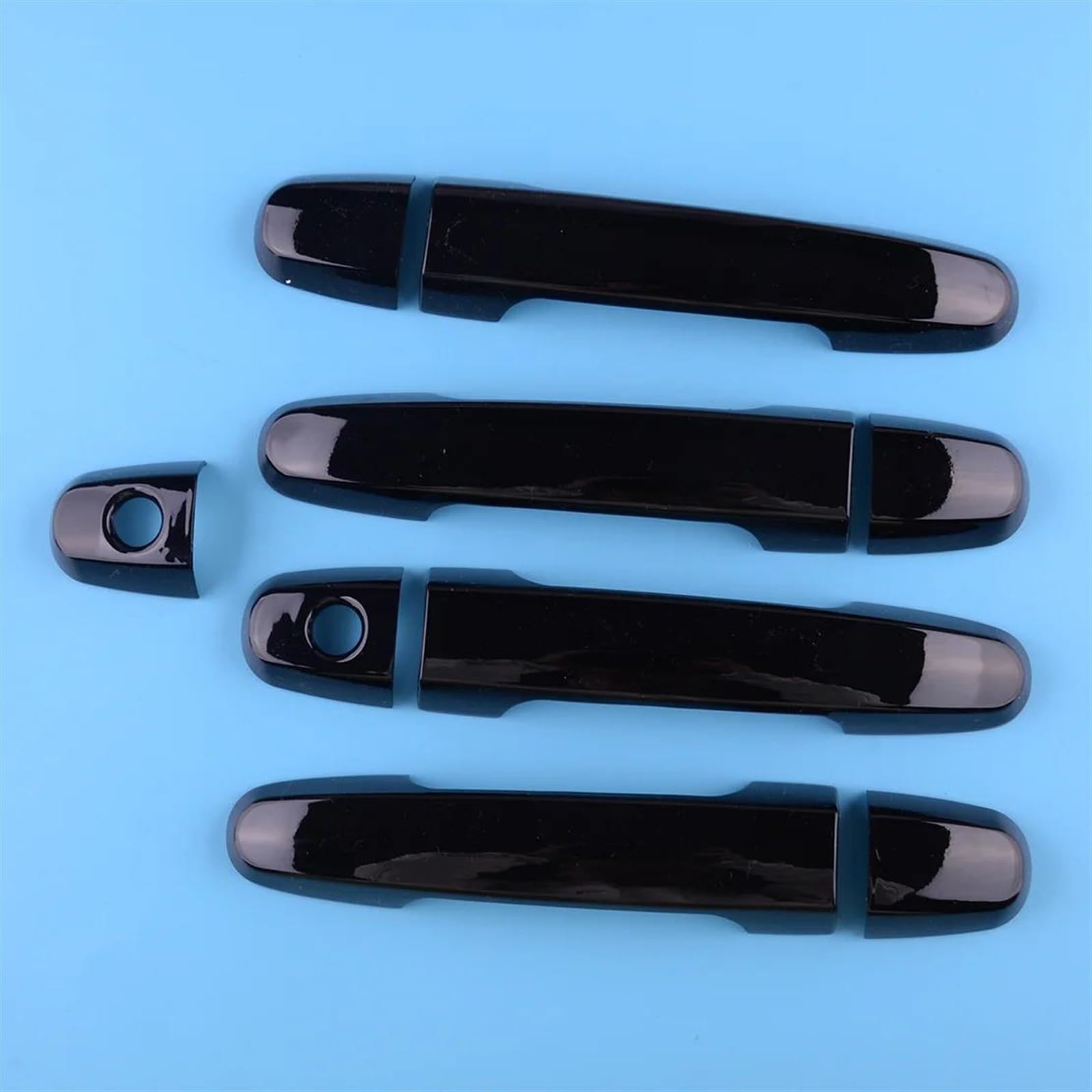 SLIMES Car Exterior Door Handle Cover Trim Set Glossy Black for Toyota Corolla Sedan 2003-2008 2009 2010 2011 2012 2013 Protection