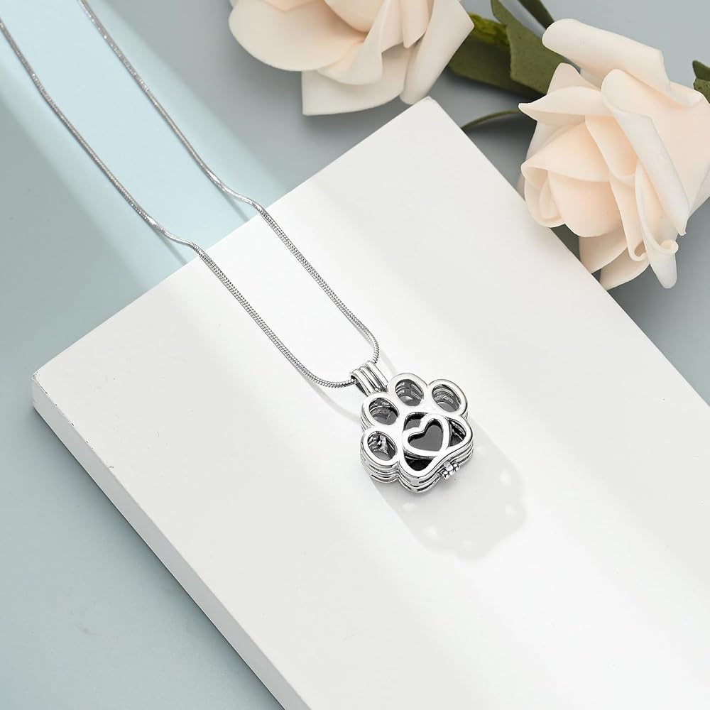 Dog Ashes Keepsake Ashes Necklace For Women Shajwo Cremation