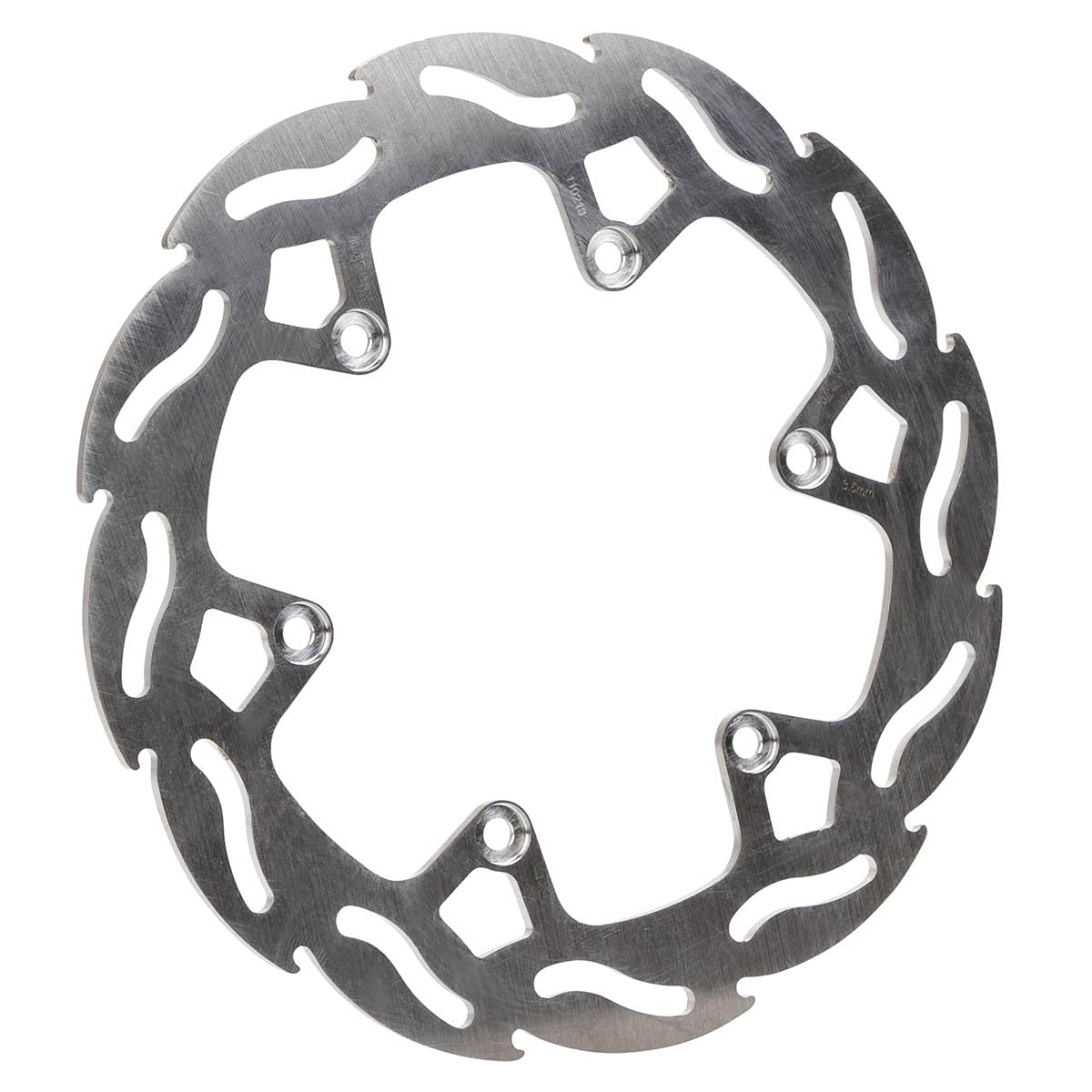 Moto Master Disco Freno Moto Flame Fixed Factory Posteriore per un raffreddamento ottimale e resistenza a temperature elevate - spessore 4,4 mm