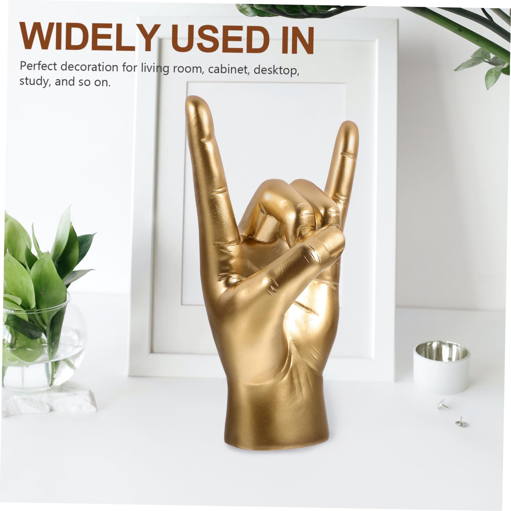 Amosfun 3 Pezzi Musica Rock Gesto Modello Ufficio Decorazione Statua Decorare Decorazioni Per La Casa Stile Nordico Scultura Arredamento Camera Da Letto Casa Rock Gesto Ornamento Dito