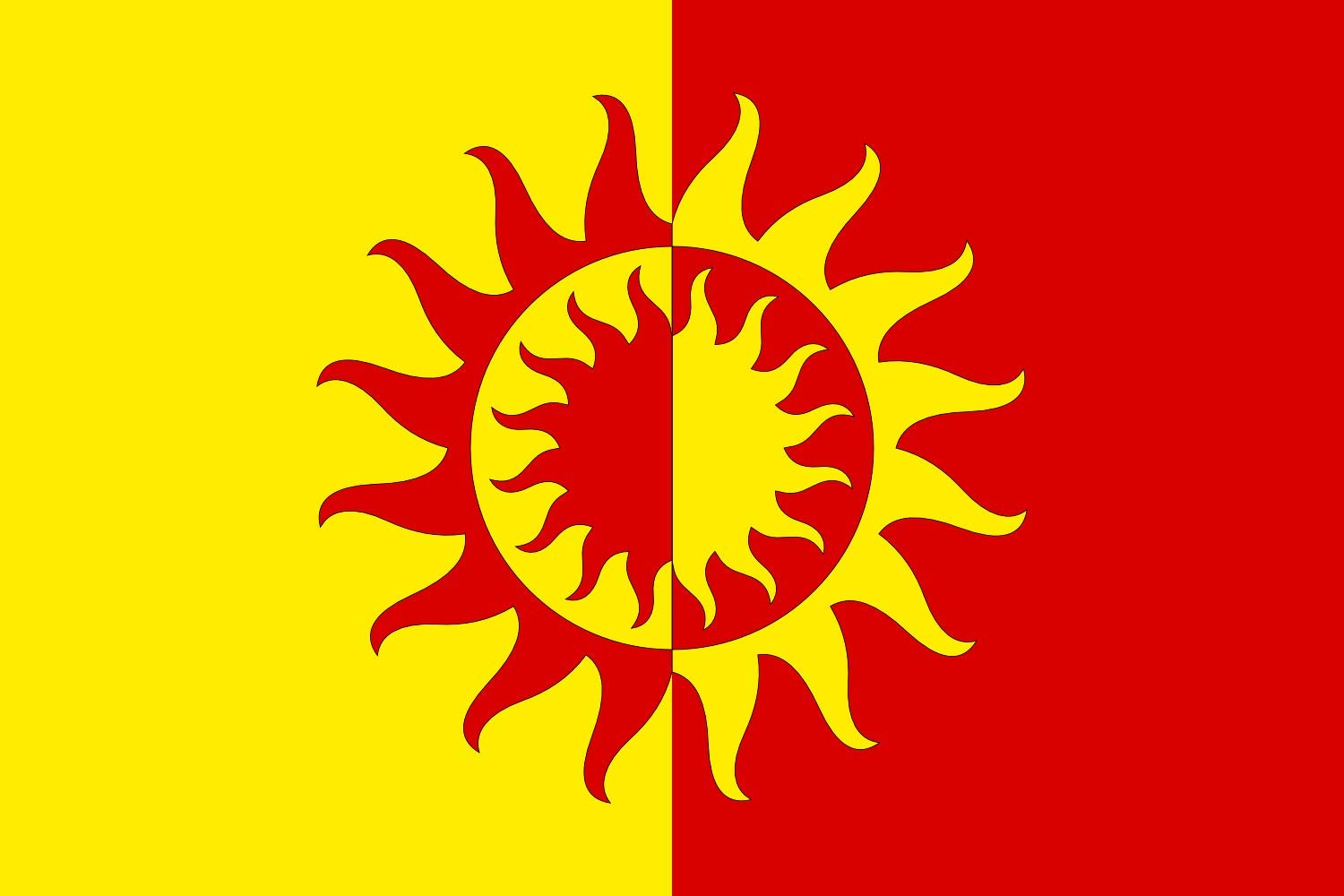 Drapeau Large Solntsevo pour combler le manque de pavillons russes rares