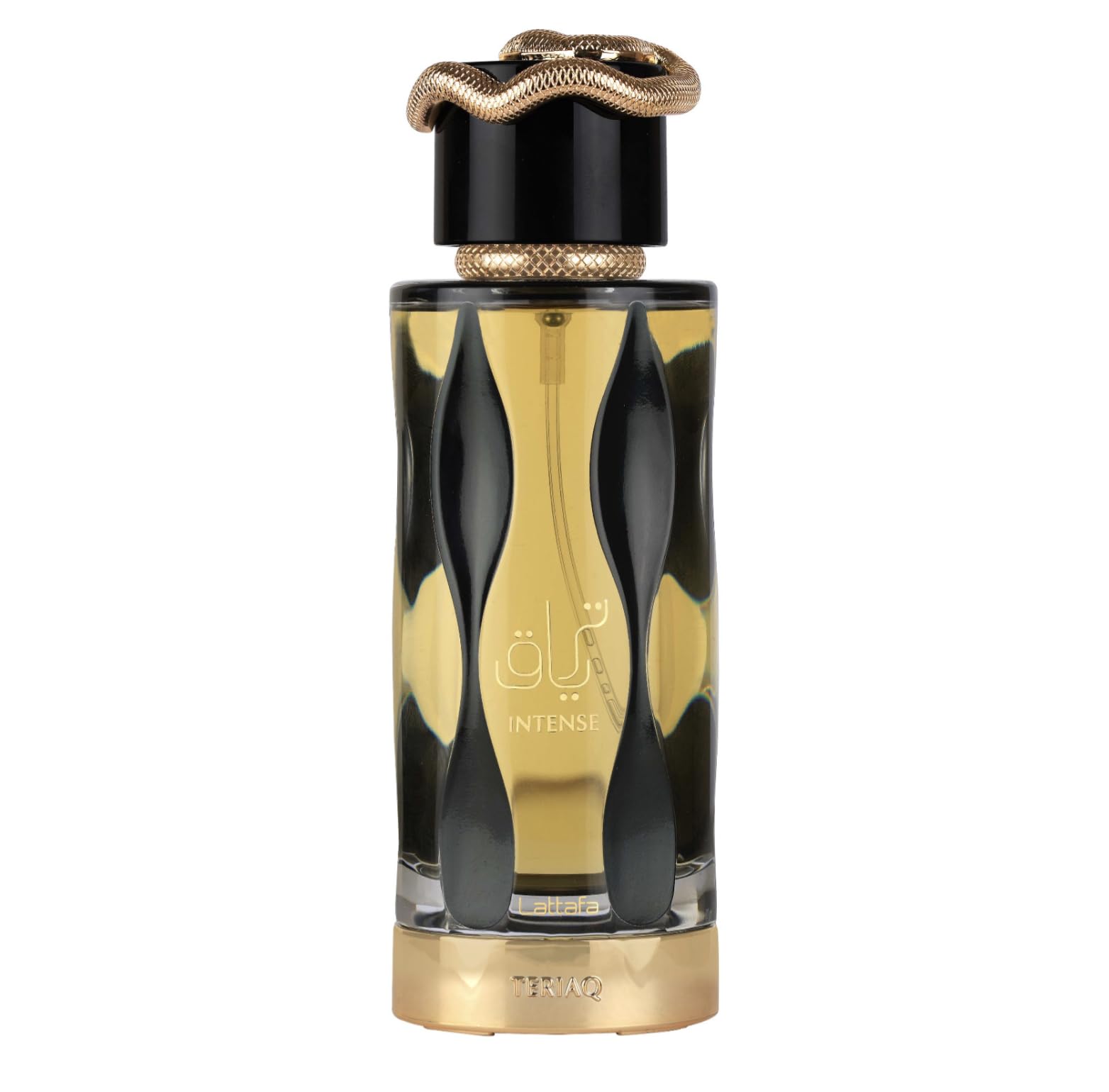Teriaq Intense Original Parfüm 100 ml lang anhaltender arabischer Unisex Parfüm aus Dubai importiert mit nachfüllbarem Zerstäuber 5 ml Aromaduft (Intense)