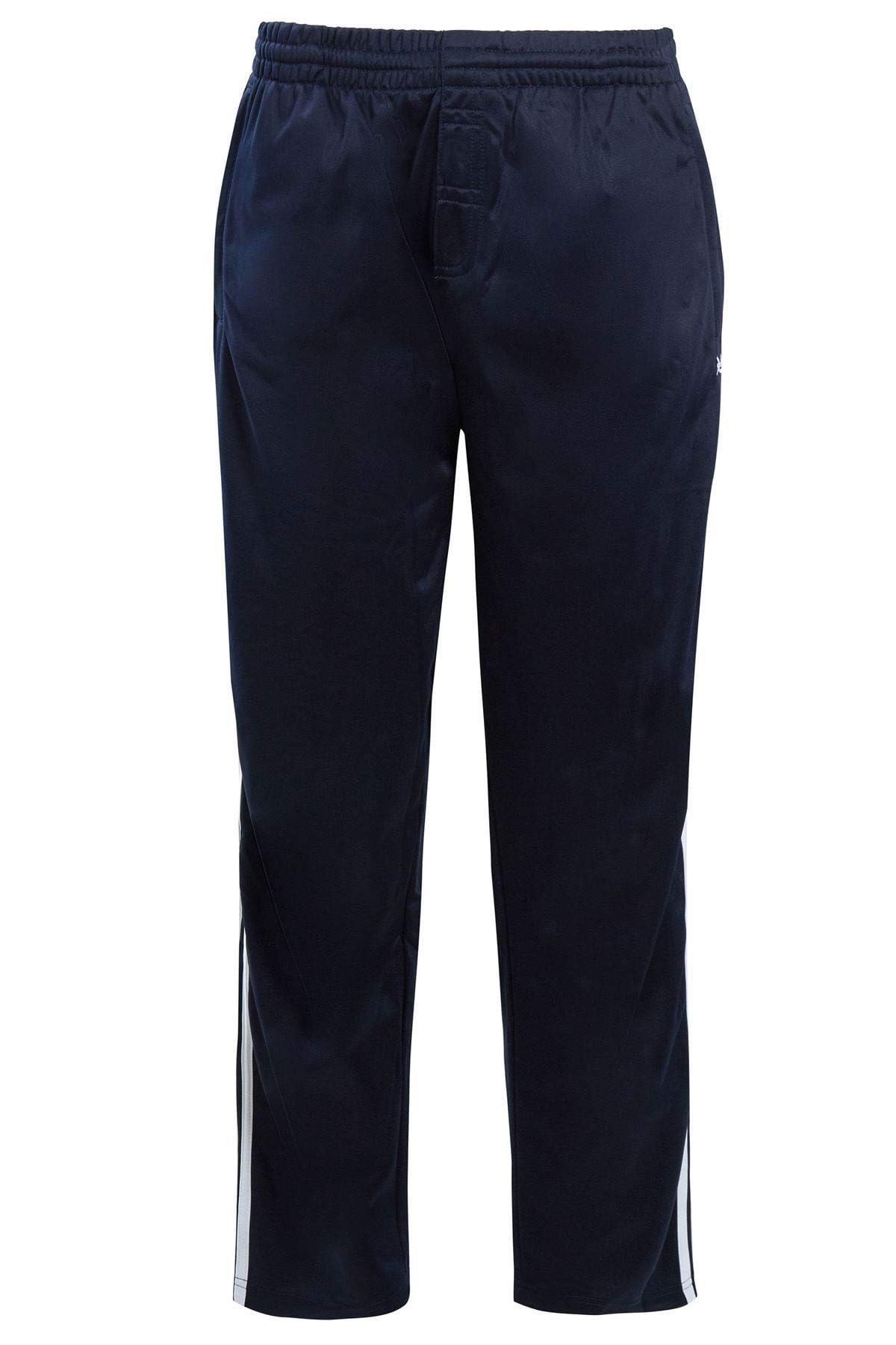 shelikes Boys Track Suit Bottom Casual Elasticated Waist Tracksuit Bottoms Joggers Jogging Jog Trousers Leisure Gym Sports Yoga Open Hem Pull On Pants Sweatpants with Zip Pockets Navy