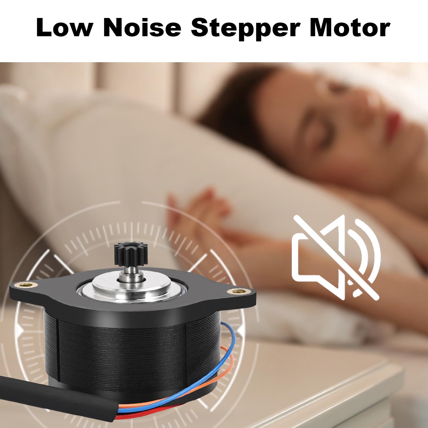 Creality K1C - Motore a passo con estrusione silenziosa, 0,8 A, motore passo-passo a 12 denti per stampante 3D Creality K1 Max/K1/K1C/Ender 3 V3/Ender 3 V3 Plus /K1 SE