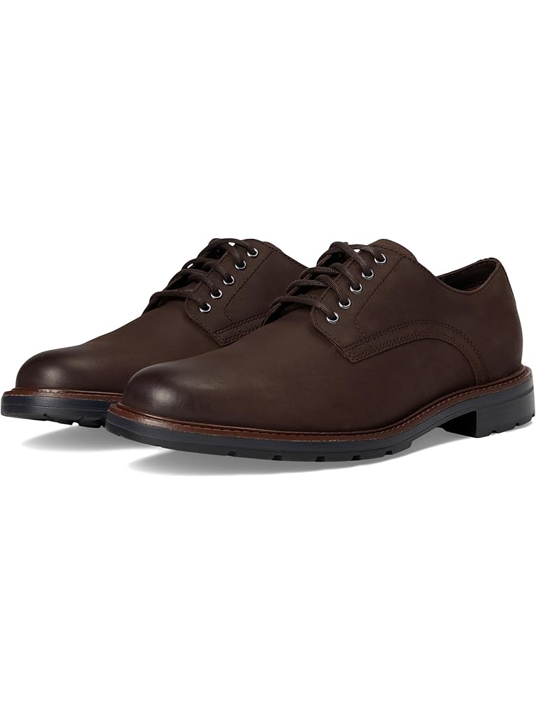 Brown Cole Haan Chamberlin Grand Plain Toe Oxfords