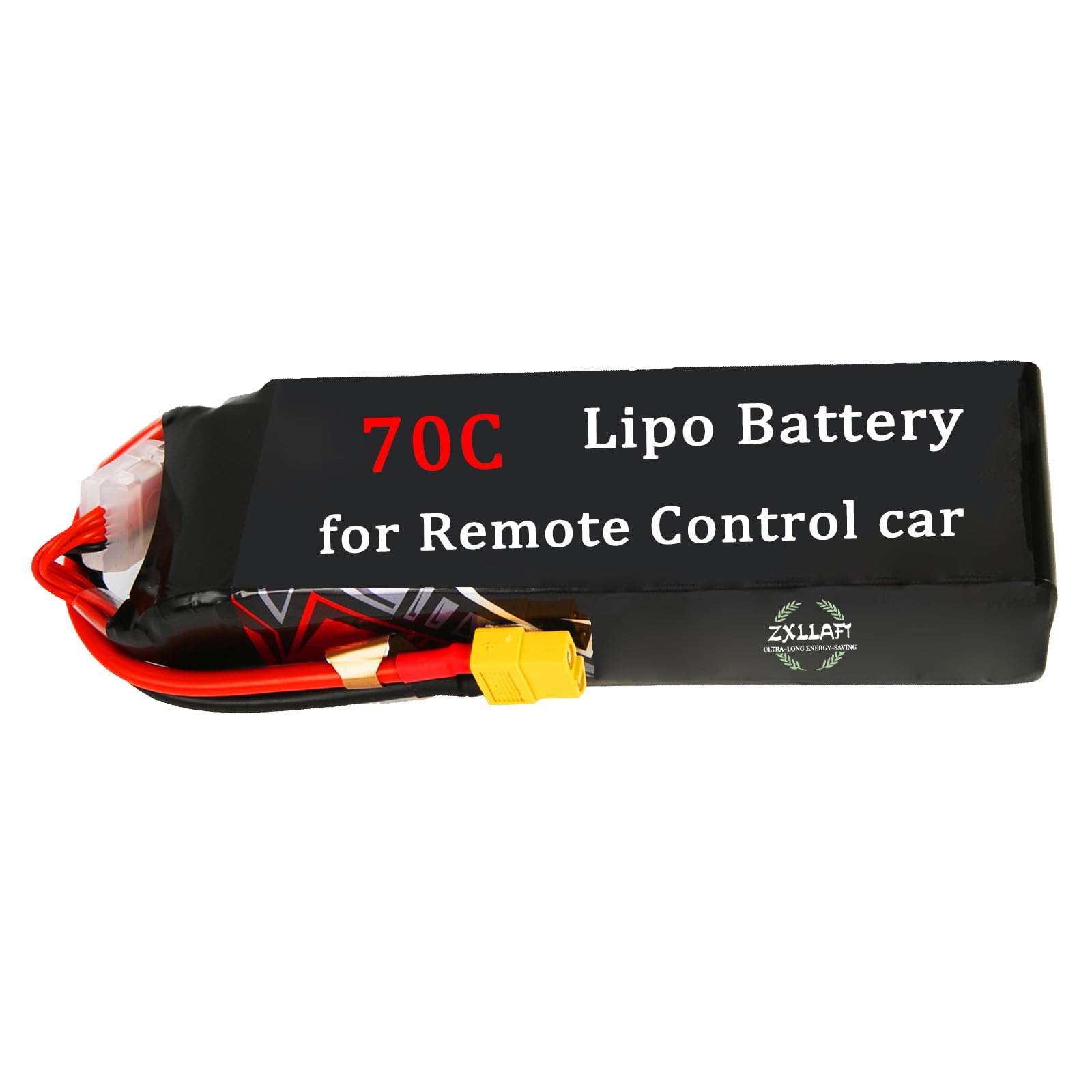 Batterie per droni 7,4V 14,8V Batterie al Litio | 70C Batterie LiPo 11,1V Batterie di ricambio 2S 3S 4S per auto radiocomandate, aeromodelli, buggy elettrici