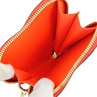 VUITTON　ハート型レザーコインケース レッド 値下げ：ルイヴィトン チャーム付きハート型コインケース レッド