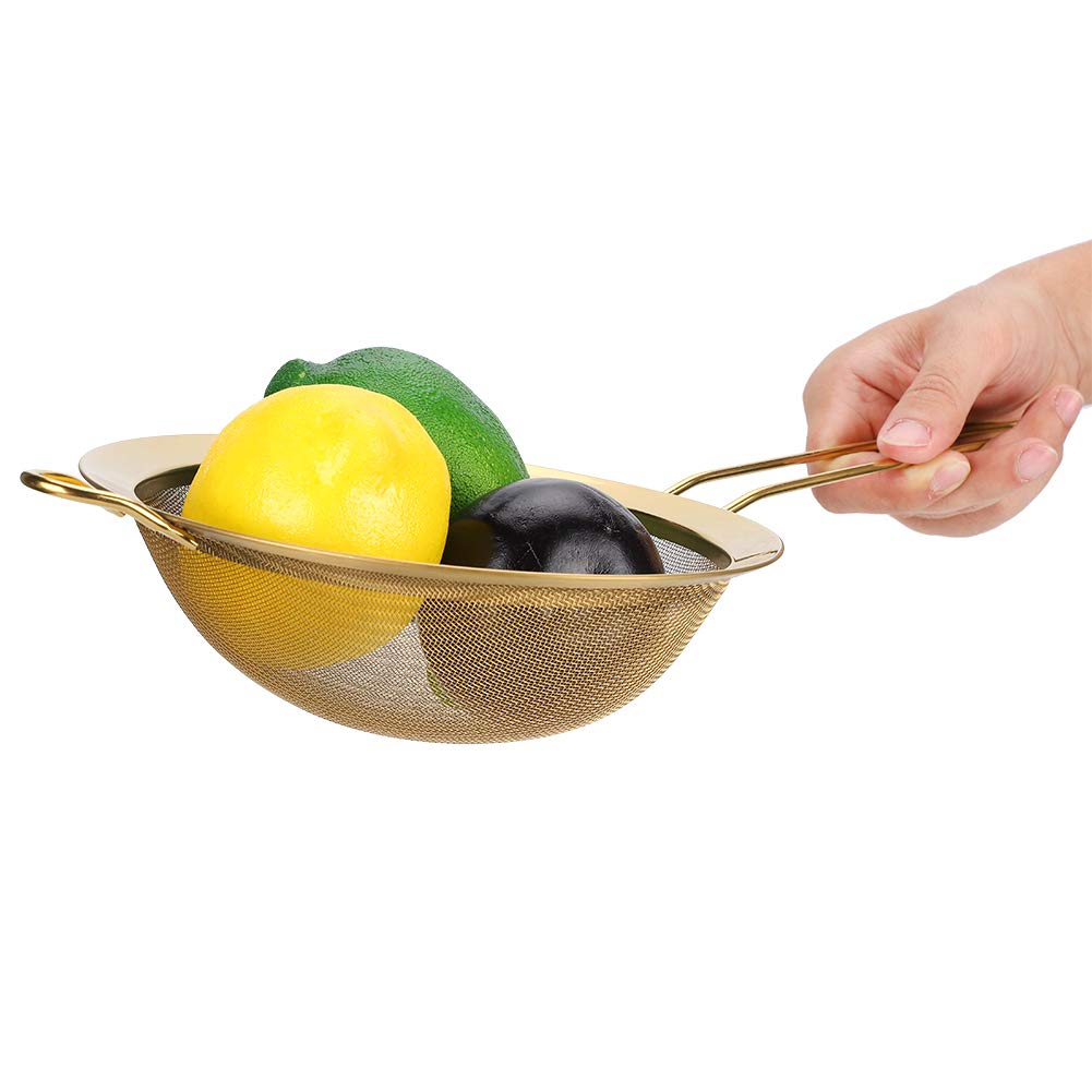 Tamis ? Mailles Fines 4 Pi¨¨ces/Ensemble,Tamis ? Mailles Fines de 10CM/14CM/16CM/18CM,Tamis en Acier Inoxydable de Qualit¨¦ Alimentaire
