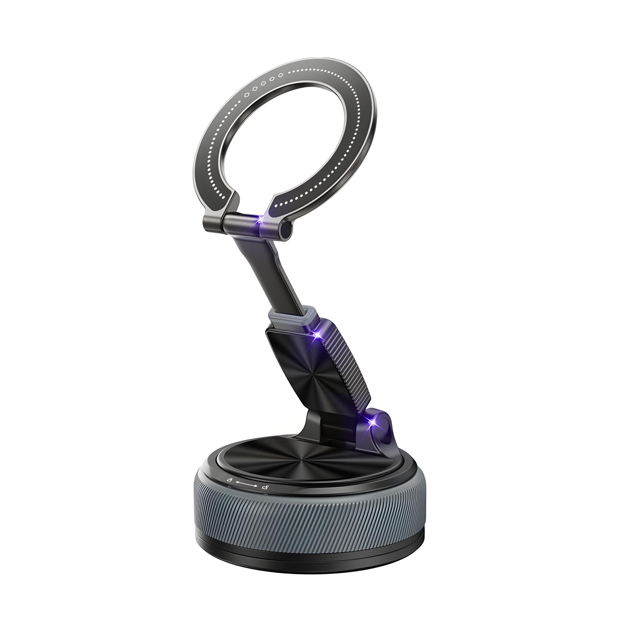 Kyapoo Magnetic Phone Mount for Car Dashboard, Detachable Base Hands-Free Cell Phone Holder