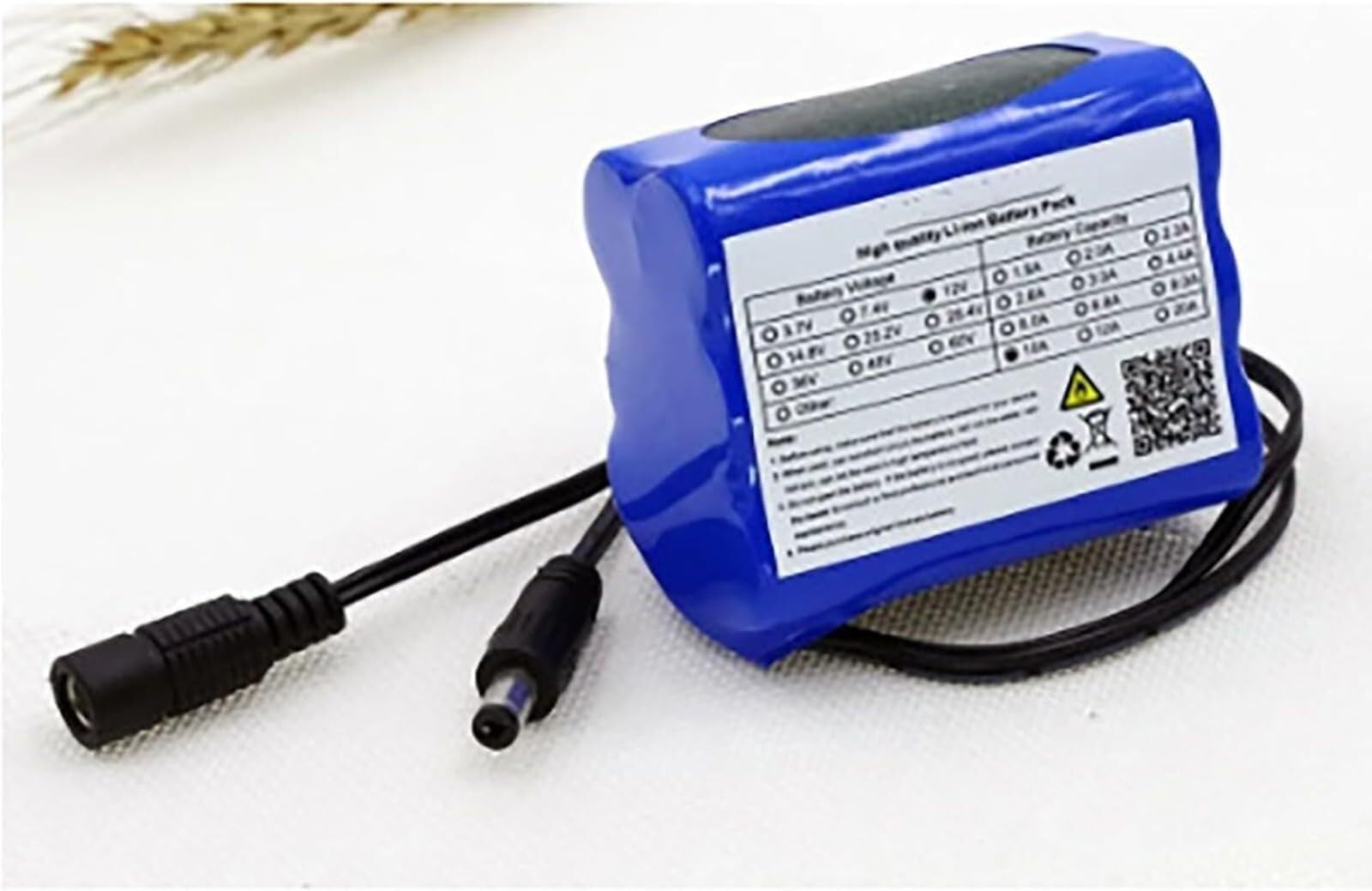 Zestaw akumulatorów litowych 12 V 12800 mAh, wbudowana płyta ochronna, akumulator litowo-jonowy z ładowarką, różne modele, zabawka elektryczna (T)