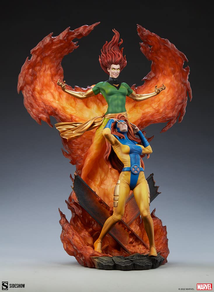 Hot Toys Sideshow Phoenix y Jean Grey Maquette