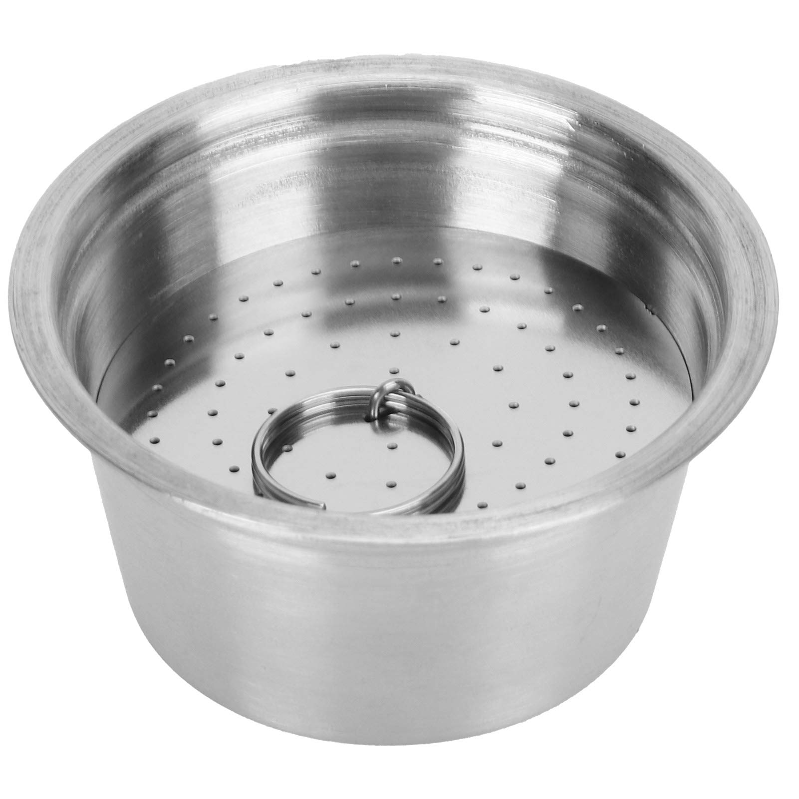 Taza de Filtro de Cápsula de café de Acero Inoxidable Reutilizable y Recargable Compatible con Suministro de Máquina de café Ecológica para Uso en el Hogar y la Oficina