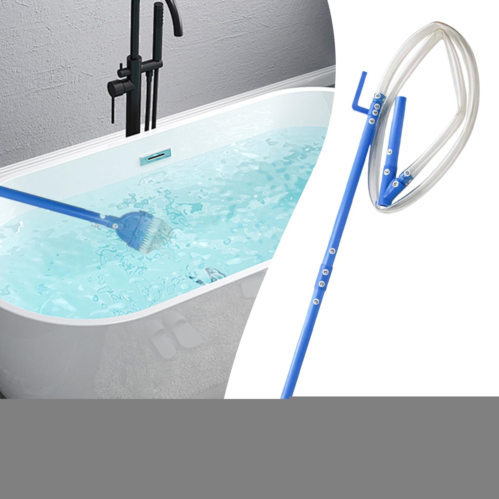 Aspirateur Pour Spa Gonflable Nettoyage Sans Fil Rechargeable Sûr