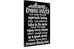 Welcome to Our Backyard Oasis | Vintage Patio Sign | Outdoor Decor