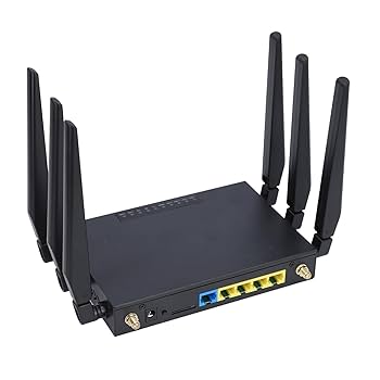 Router 5G CPE, Router Wi-Fi 6 Ethernet Plug and Play 1000 Mb