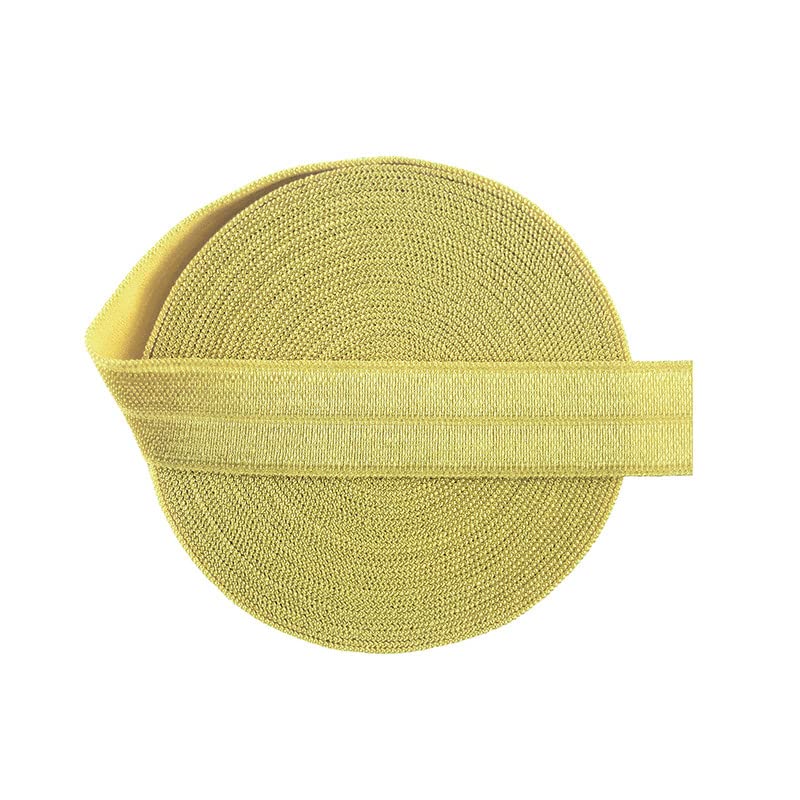 Bristlegrass Dijon 12 Yard 5/8 Inch Picot Plush Bra Strap Elastic Band Nylon Spandex Shoulder Tape for Lingerie Underwear Sewing Trim Solid Color Ribbon Sewing lace Dijon(12Yard 5/8") — image 1