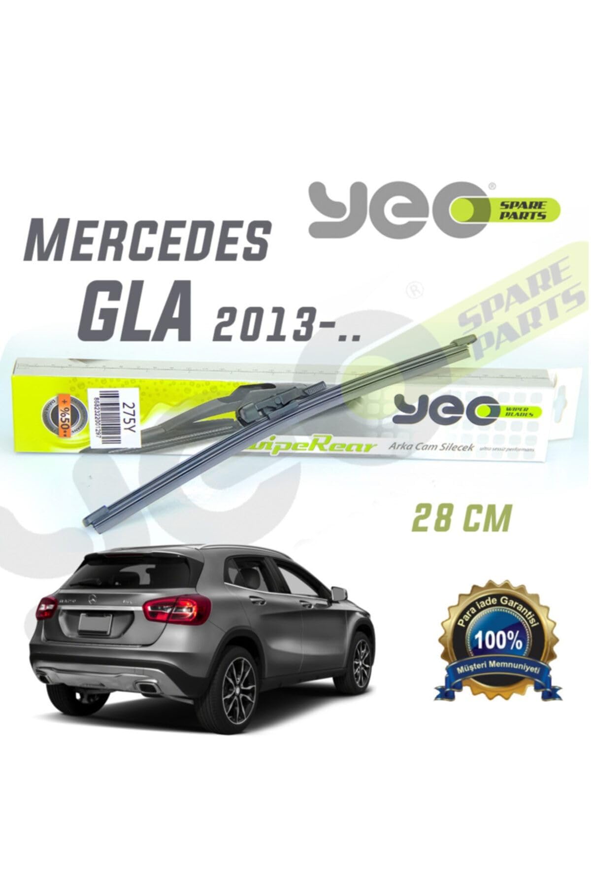 Yeo Mercedes Gla Serisi Arka Silecek 2013-... Wiperear