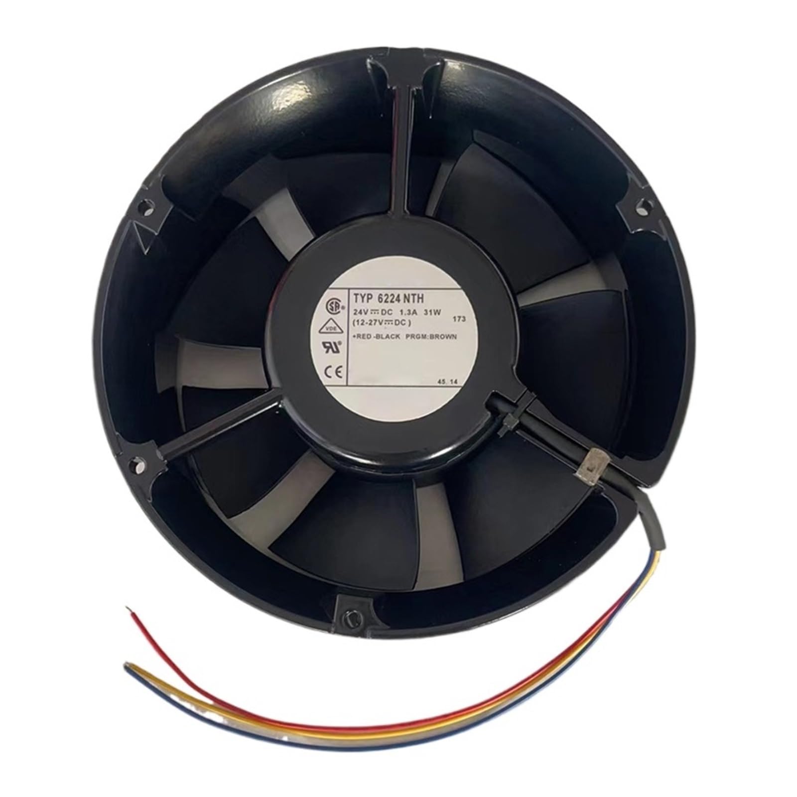 Mbpaihop One Color Typ6224nth Dc24v 1.3A 31W 17251 3Wire Fan